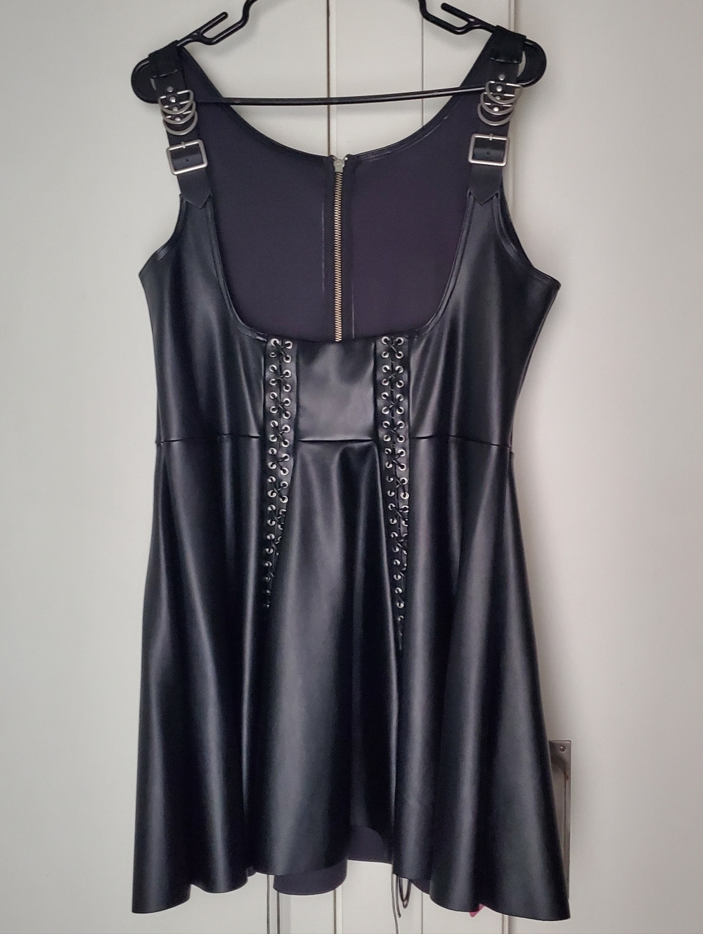 Blackmilk - Route 666 Lace Up Underbust Dress - Limited - Picture 4 of 8